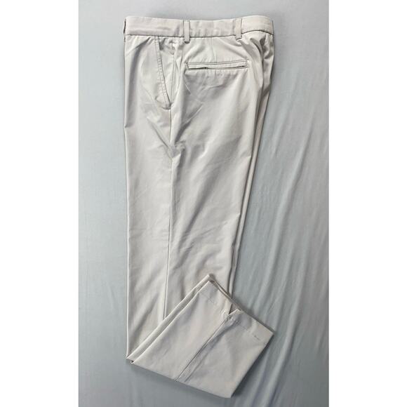 Brooks Brothers Lightweight Flat Front Microfiber Performance Tech Pants. 33X32. - Picture 1 of 8